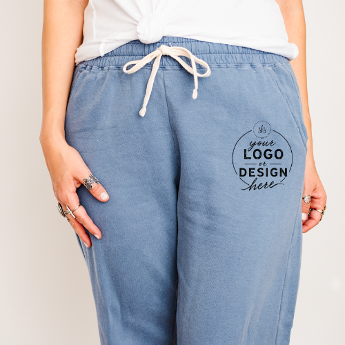 CUSTOM LOGO | Unisex Sweatpants [COMFORT COLORS]
