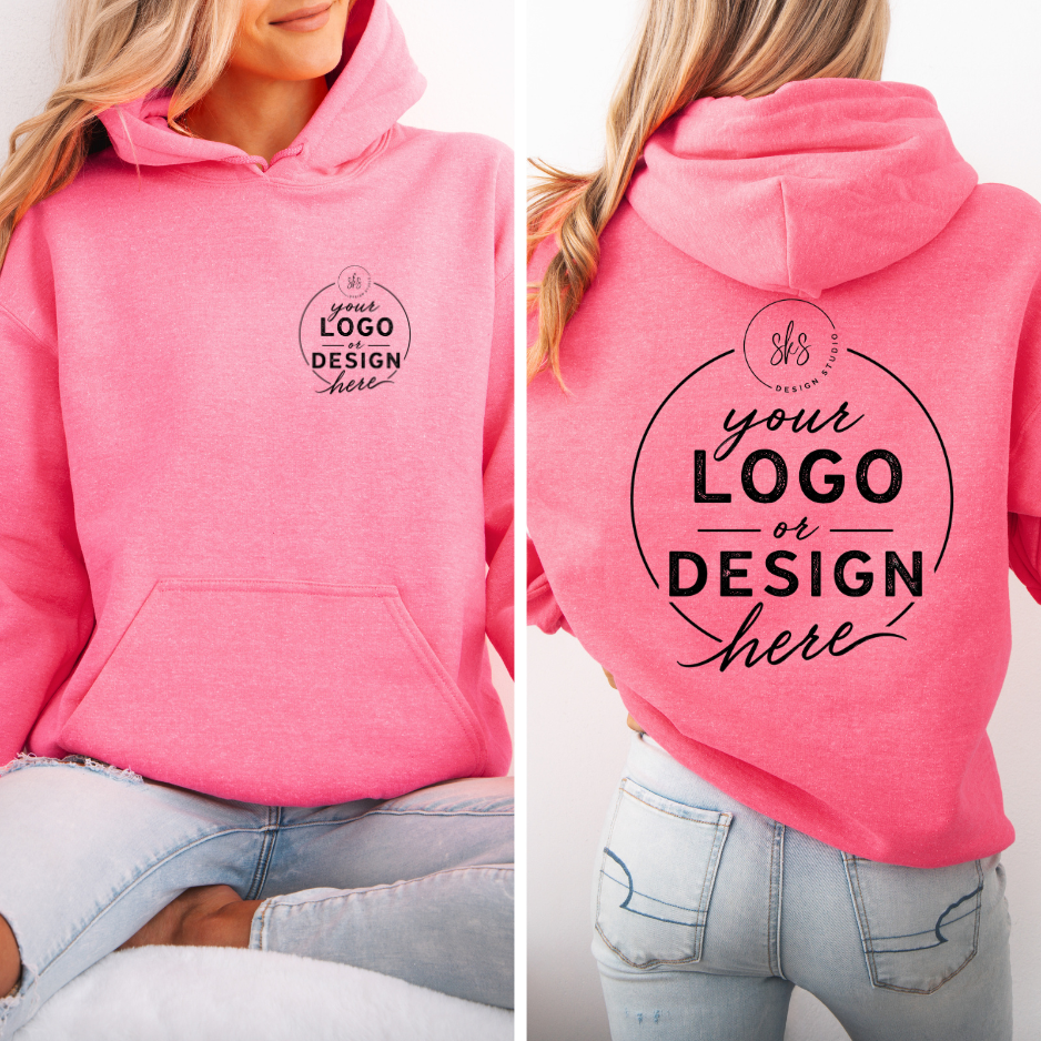 CUSTOM LOGO | Unisex Hoodie Sweatshirt [GILDAN]