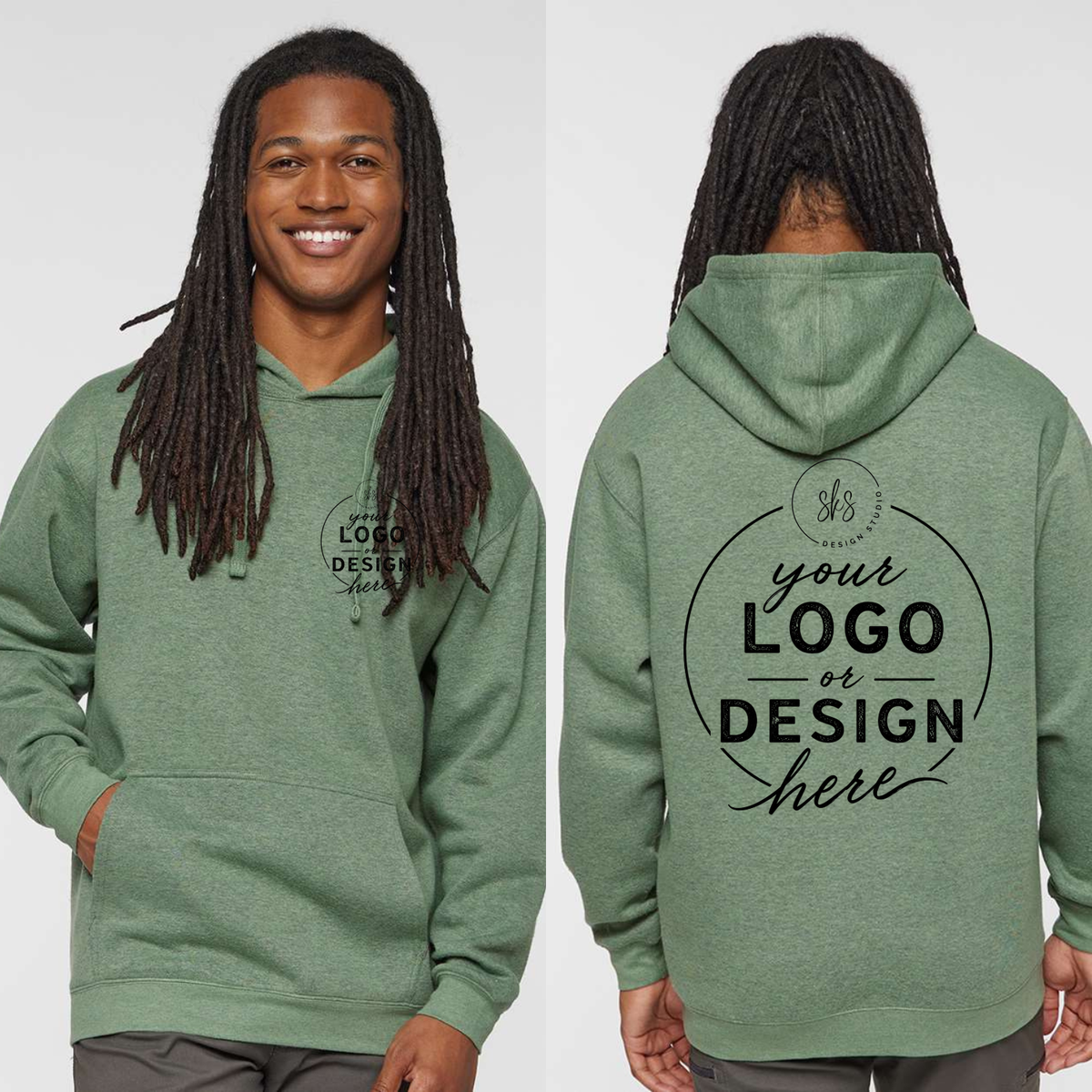 CUSTOM LOGO | Unisex Hoodie Sweatshirt [LAT]