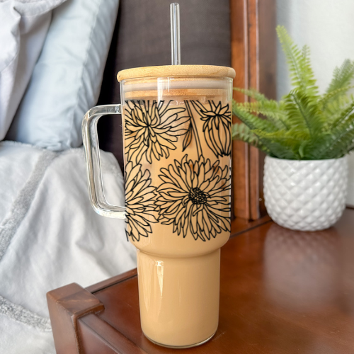 Chrysanthemums | UVDTF Cup Wrap 40oz