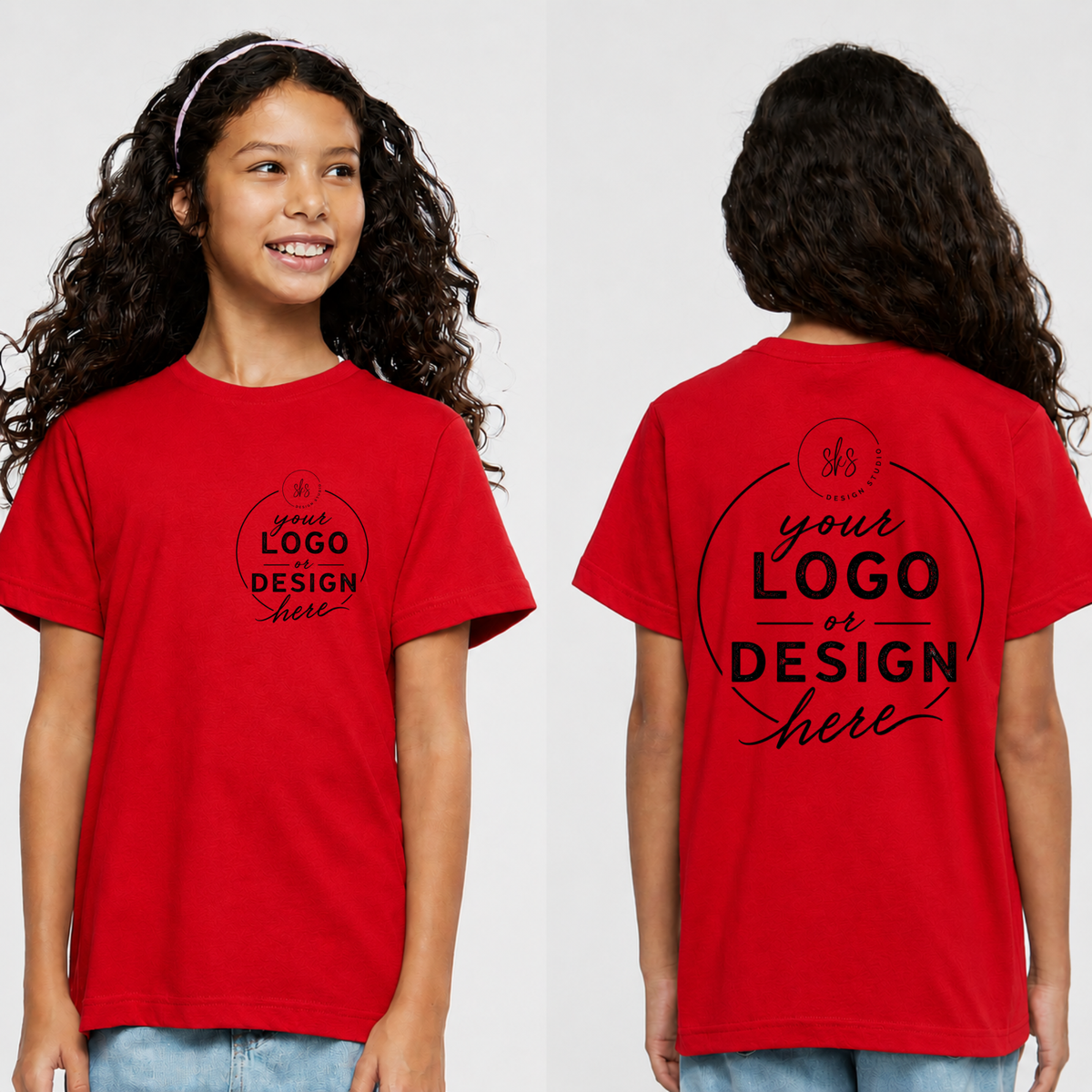 CUSTOM LOGO | Youth T-Shirt [LAT]