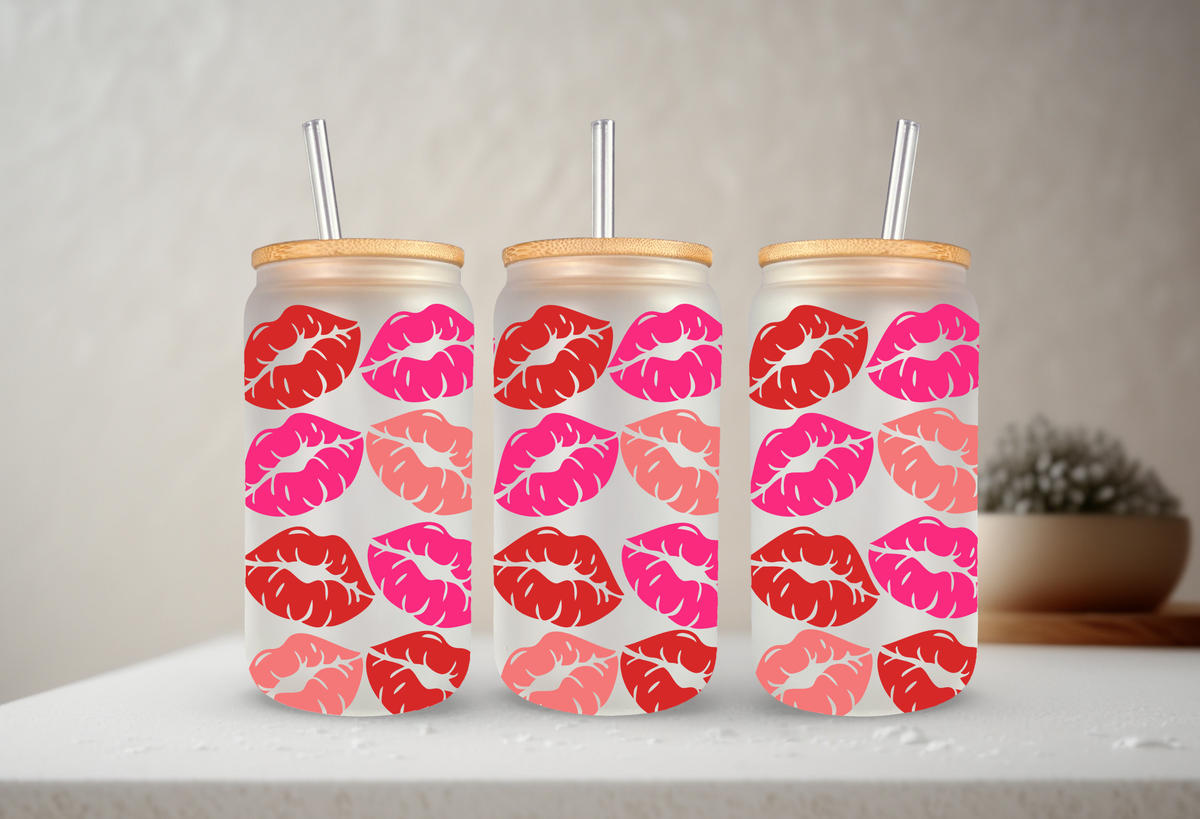 Kisses | UVDTF Cup Wrap 20oz