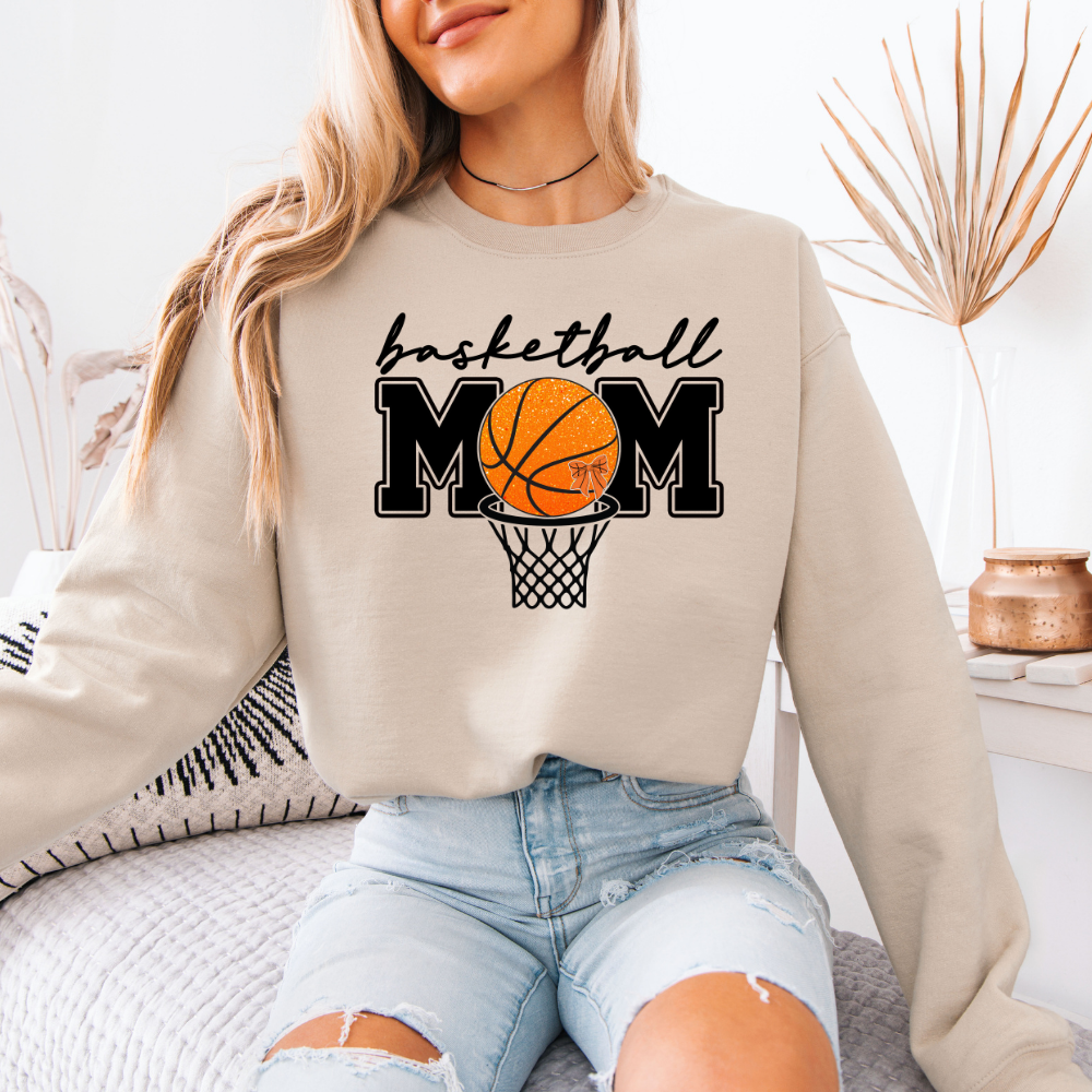 Basketball Mom | Unisex Crewneck Sweatshirt