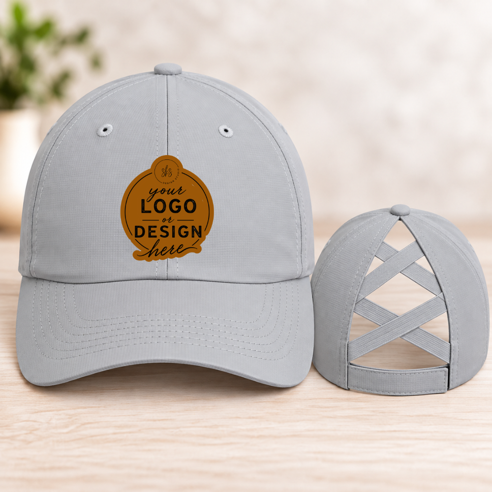 CUSTOM LOGO | Performance Ponytail Hat [HINSON]