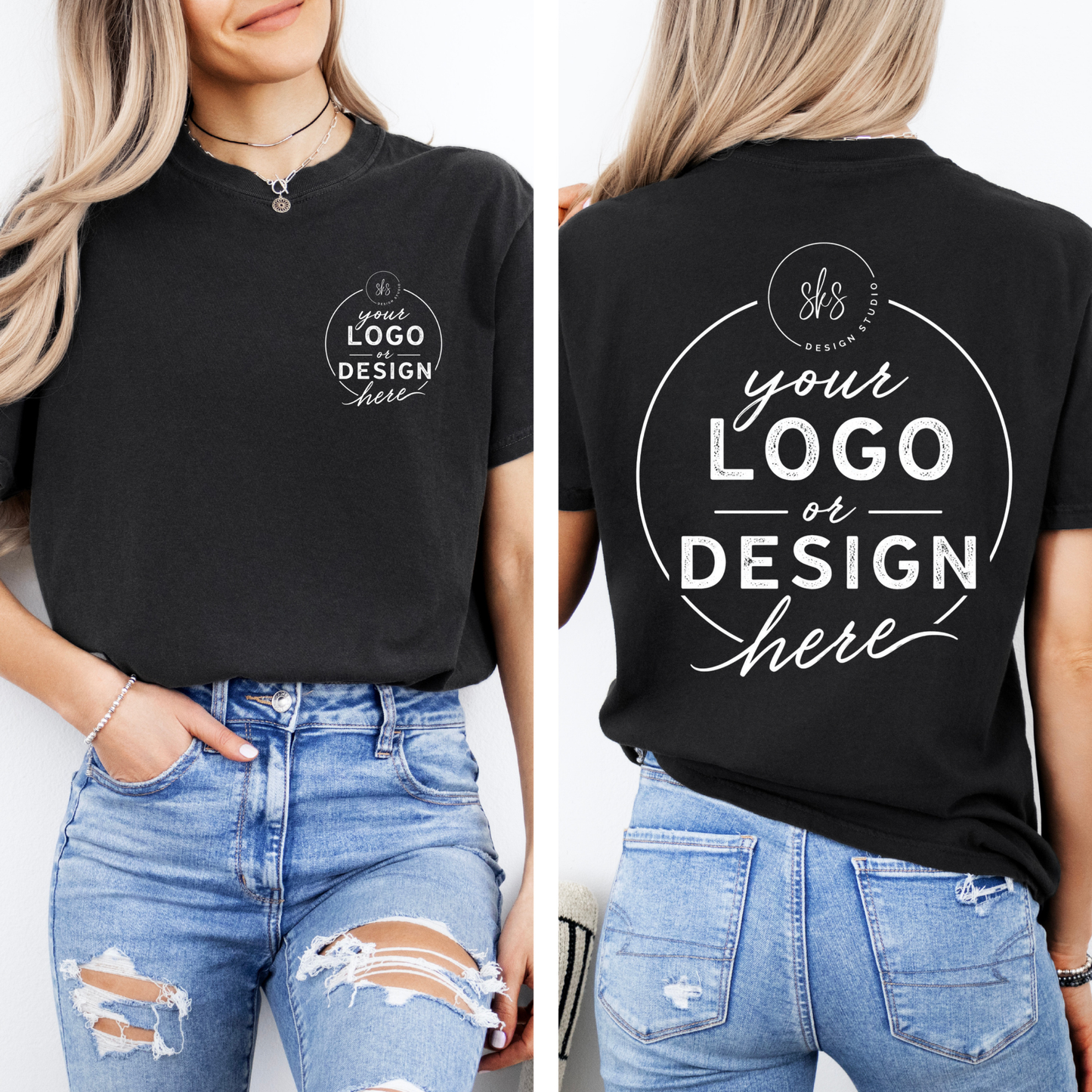 CUSTOM LOGO | Unisex T-Shirt [COMFORT COLORS]