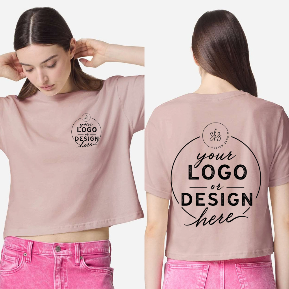 CUSTOM LOGO | Women's Boxy T-Shirt [American Apparel]