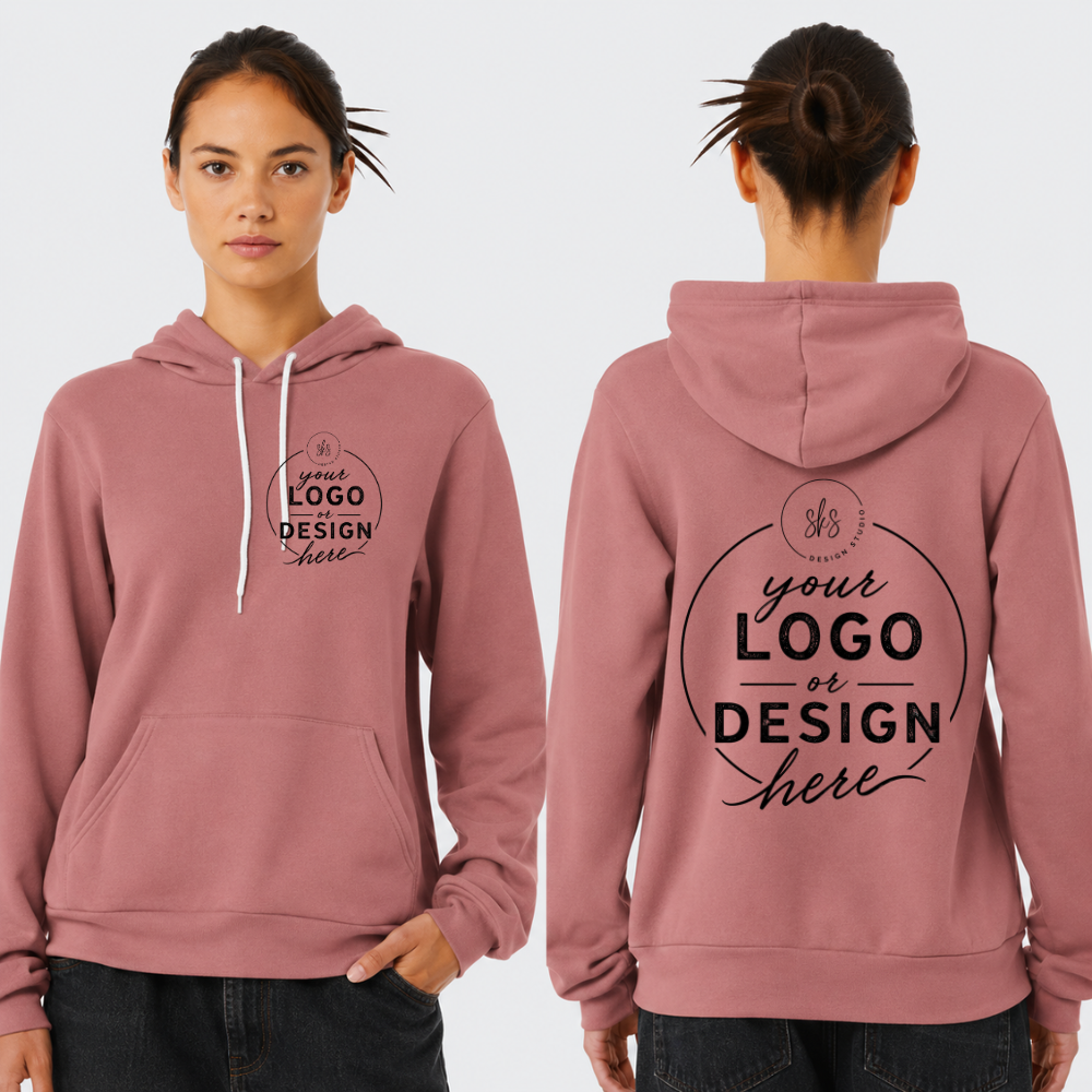 CUSTOM LOGO | Unisex Hoodie Sweatshirt [BELLA CANVAS]