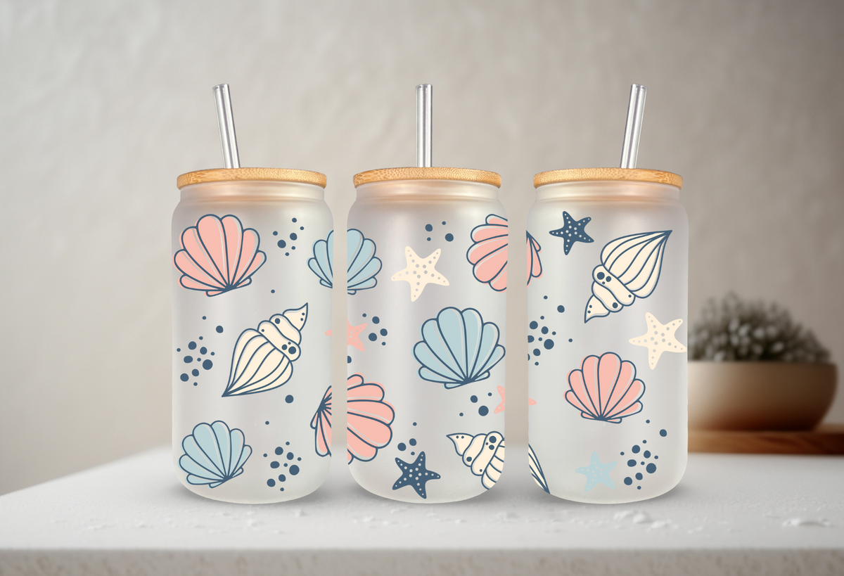 Seashells | UVDTF Cup Wrap 20oz