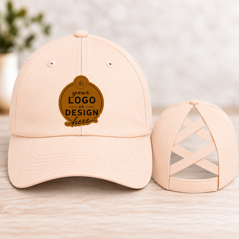 CUSTOM LOGO | Performance Ponytail Hat [HINSON]