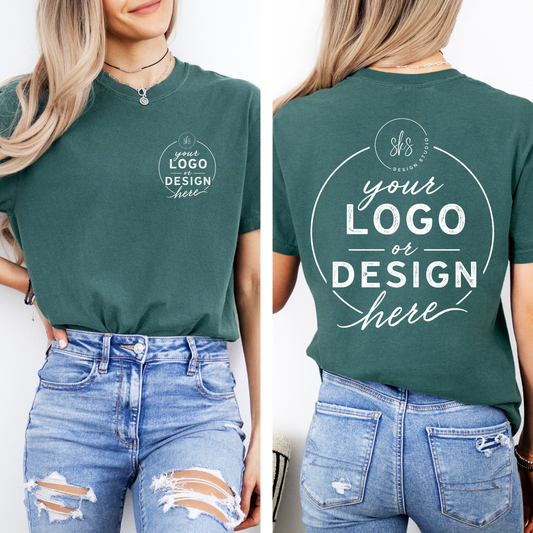 CUSTOM LOGO | Unisex T-Shirt [COMFORT COLORS]