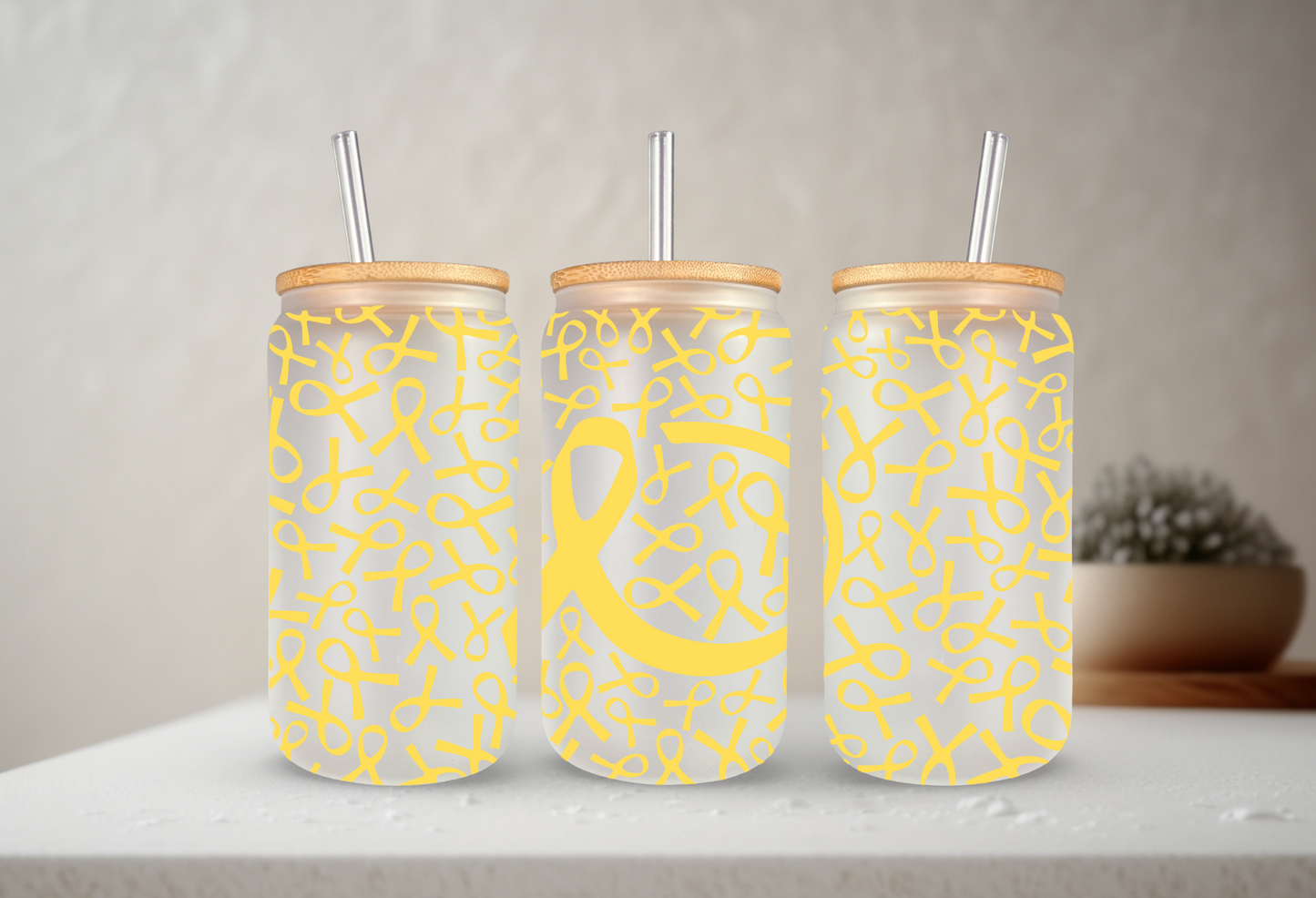 Awareness Ribbon (Choose Your Color) | UVDTF Cup Wrap 20oz