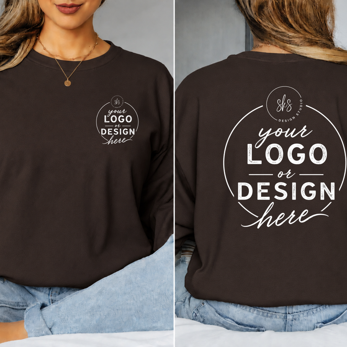 CUSTOM LOGO | Unisex Long Sleeve Shirt [GILDAN]
