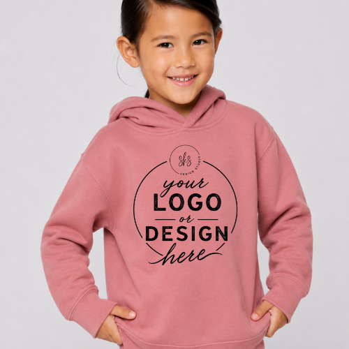 CUSTOM LOGO | Toddler Pullover Hoodie Sweatshirt [RABBIT SKINS]