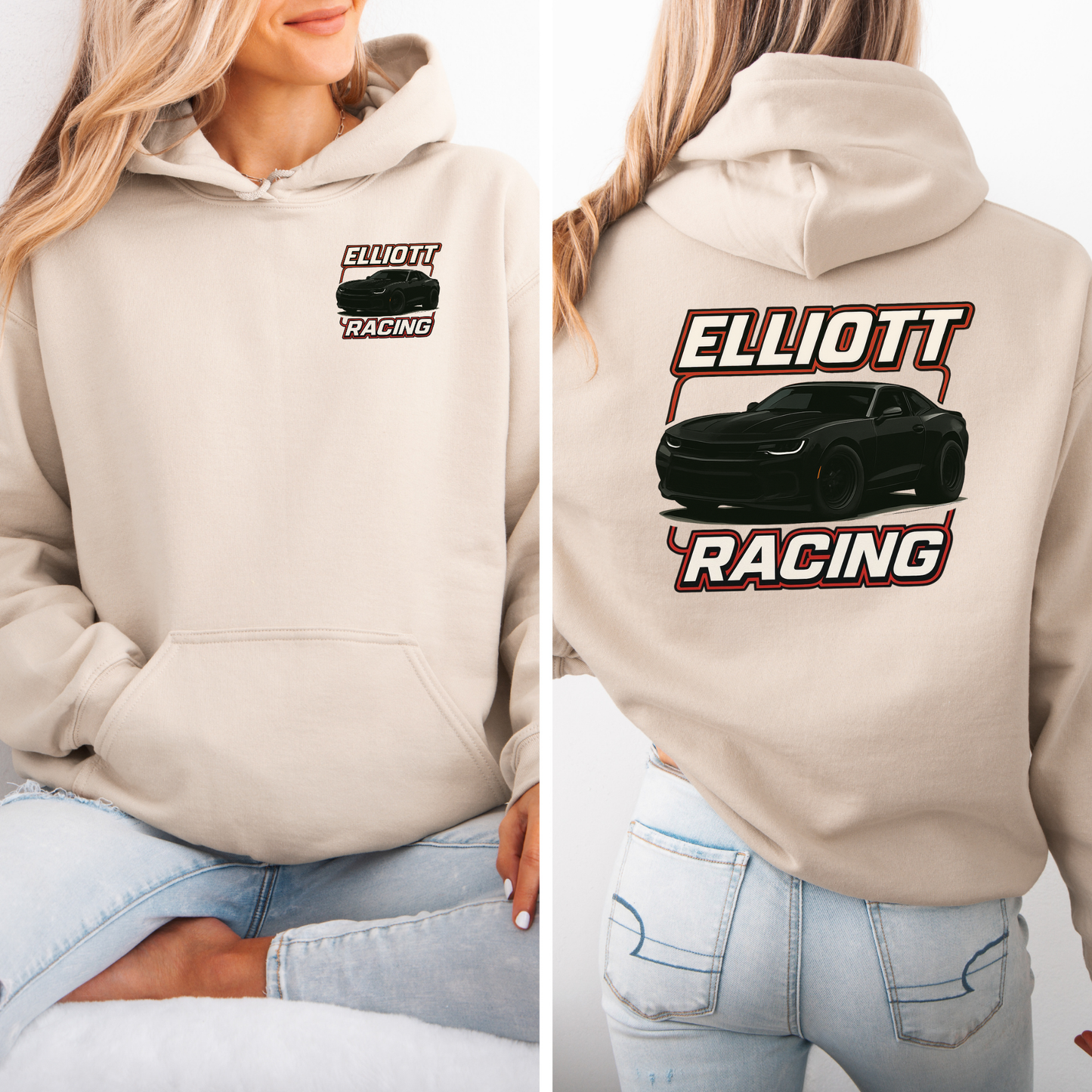 Elliott Racing E600 | Unisex Hoodie Sweatshirt [GILDAN]