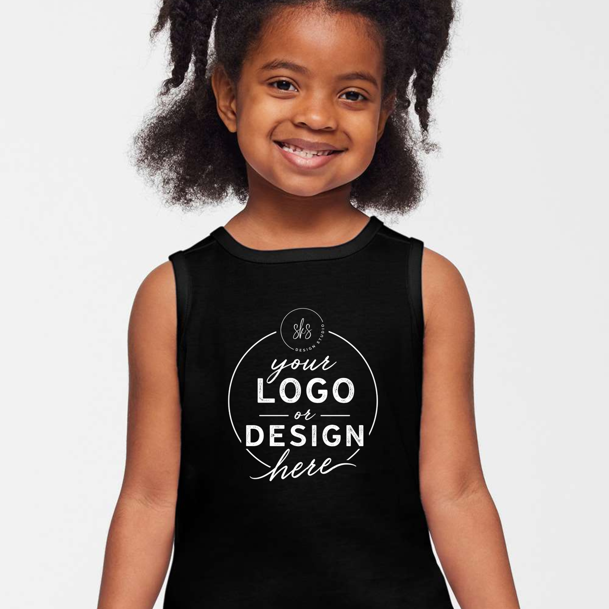 CUSTOM LOGO | Toddler Tank [RABBIT SKINS]