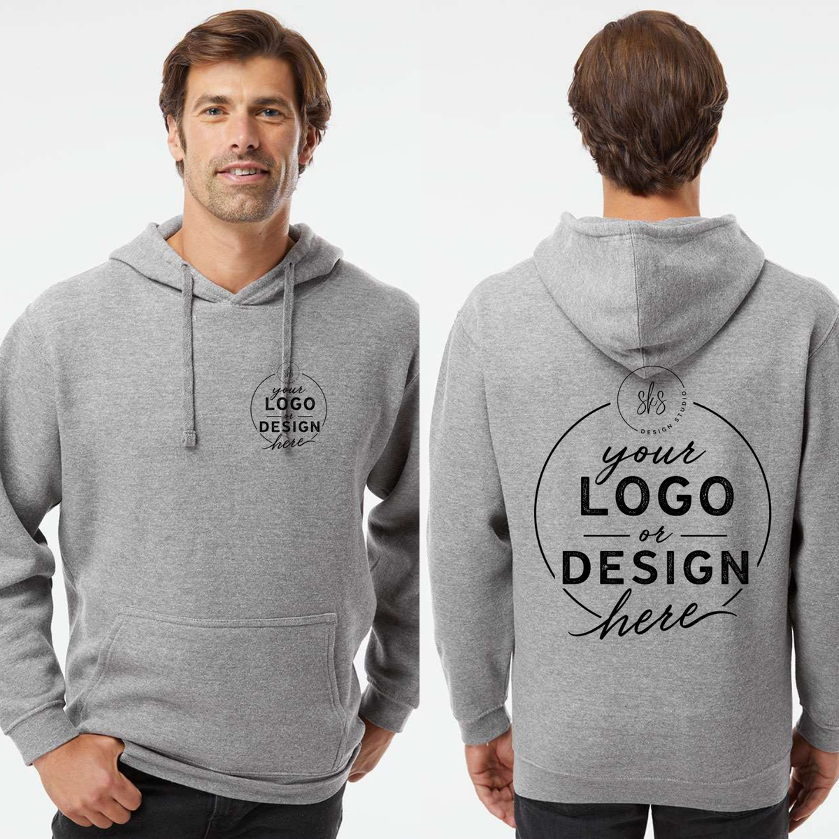 CUSTOM LOGO | Unisex Hoodie Sweatshirt [LAT]