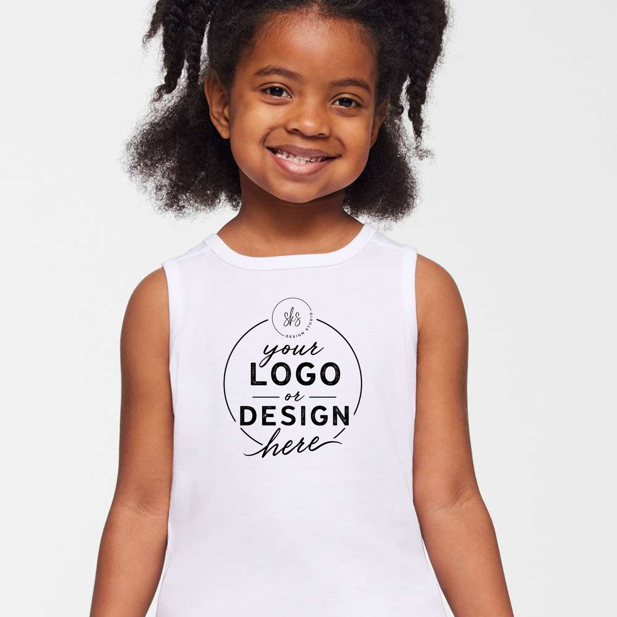 CUSTOM LOGO | Toddler Tank [RABBIT SKINS]