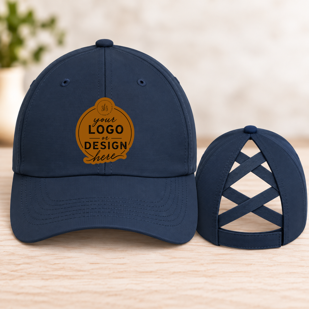 CUSTOM LOGO | Performance Ponytail Hat [HINSON]