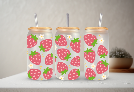 Strawberry | UVDTF Cup Wrap 20oz