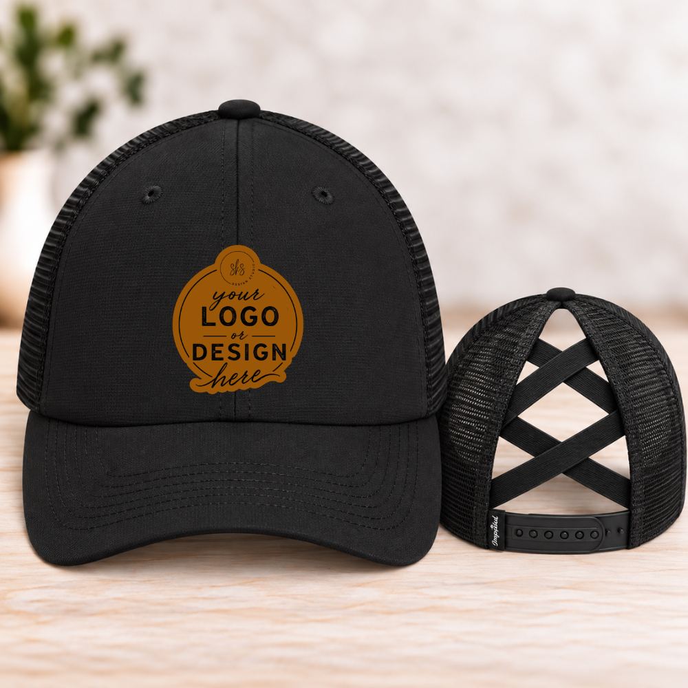 CUSTOM LOGO | Ponytail Hat [HINSON]