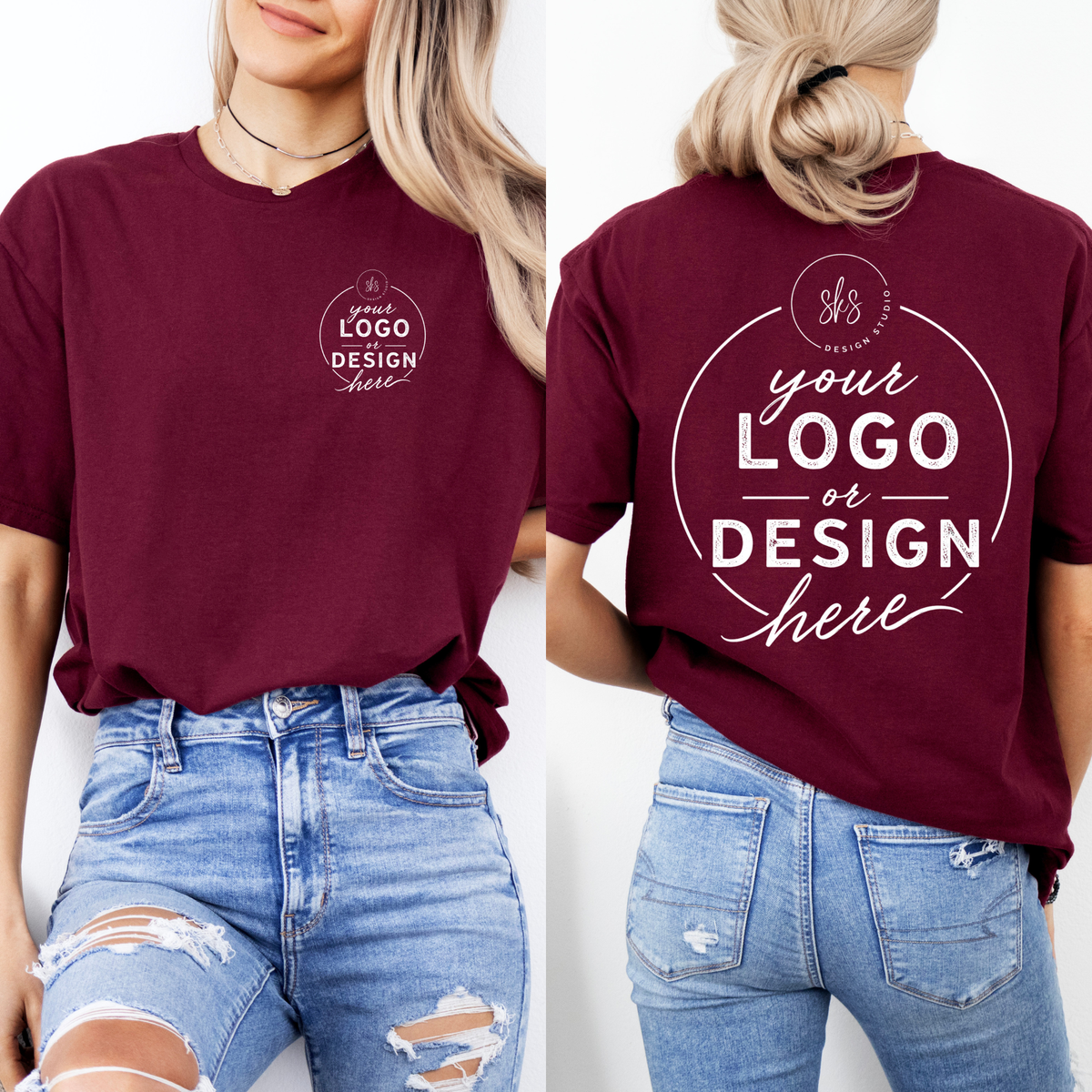 CUSTOM LOGO | Unisex T-Shirt [GILDAN]