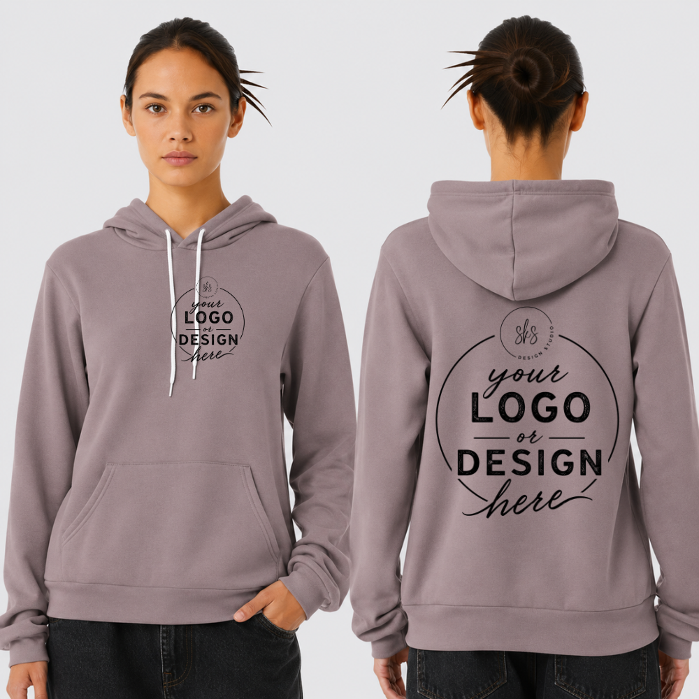 CUSTOM LOGO | Unisex Hoodie Sweatshirt [BELLA CANVAS]