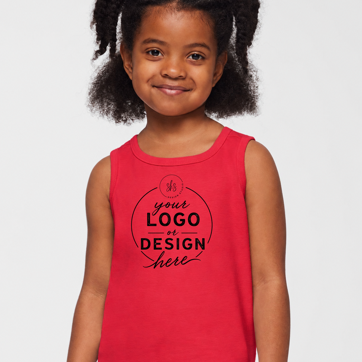 CUSTOM LOGO | Toddler Tank [RABBIT SKINS]