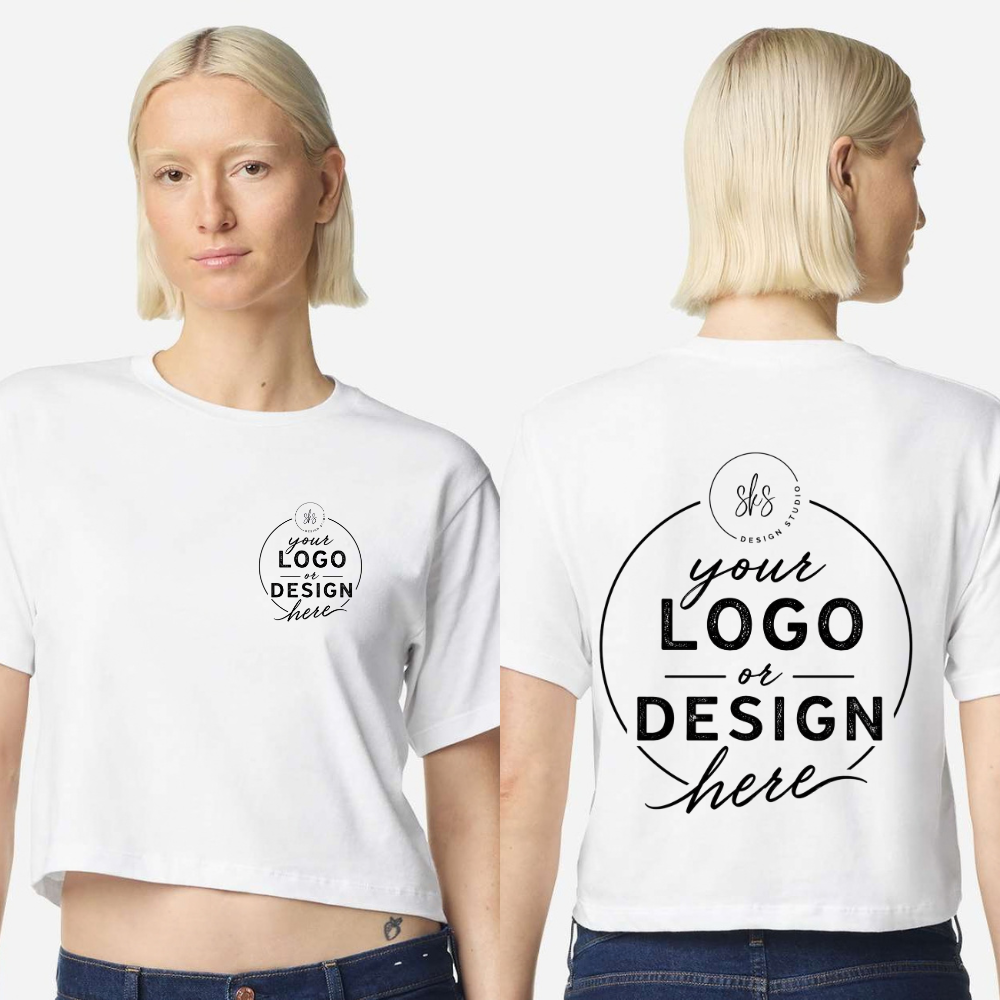 CUSTOM LOGO | Women's Boxy T-Shirt [American Apparel]