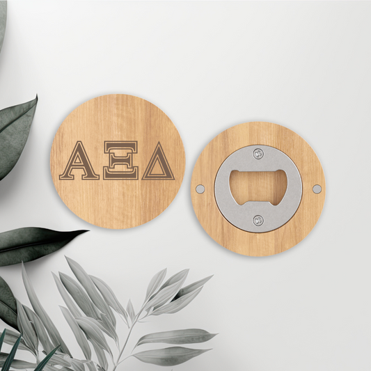 Greek Letters, Sorority or Fraternity | ENGRAVED | Bottle Opener