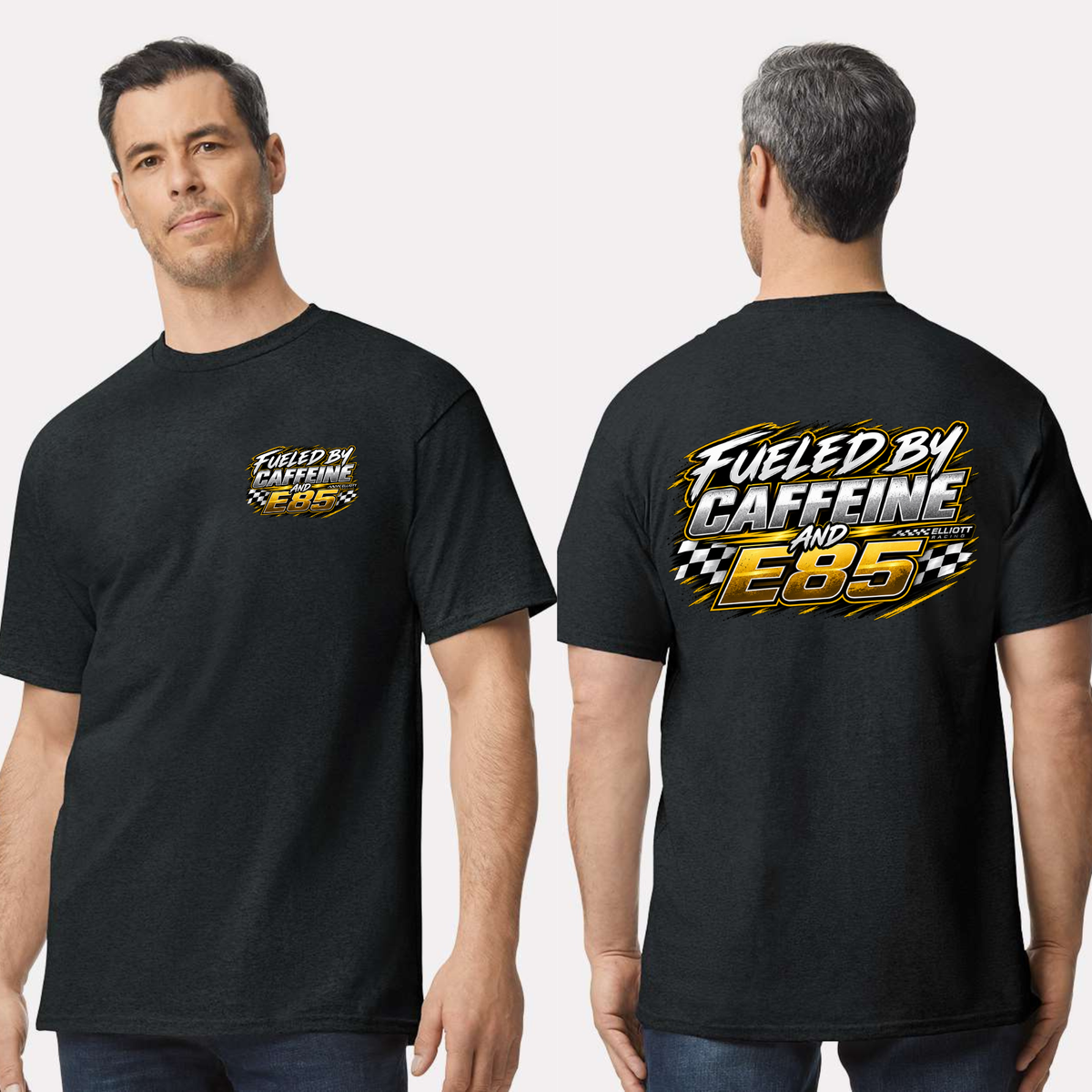 Fueled by Caffeine and E85 | Unisex T-Shirt [GILDAN]