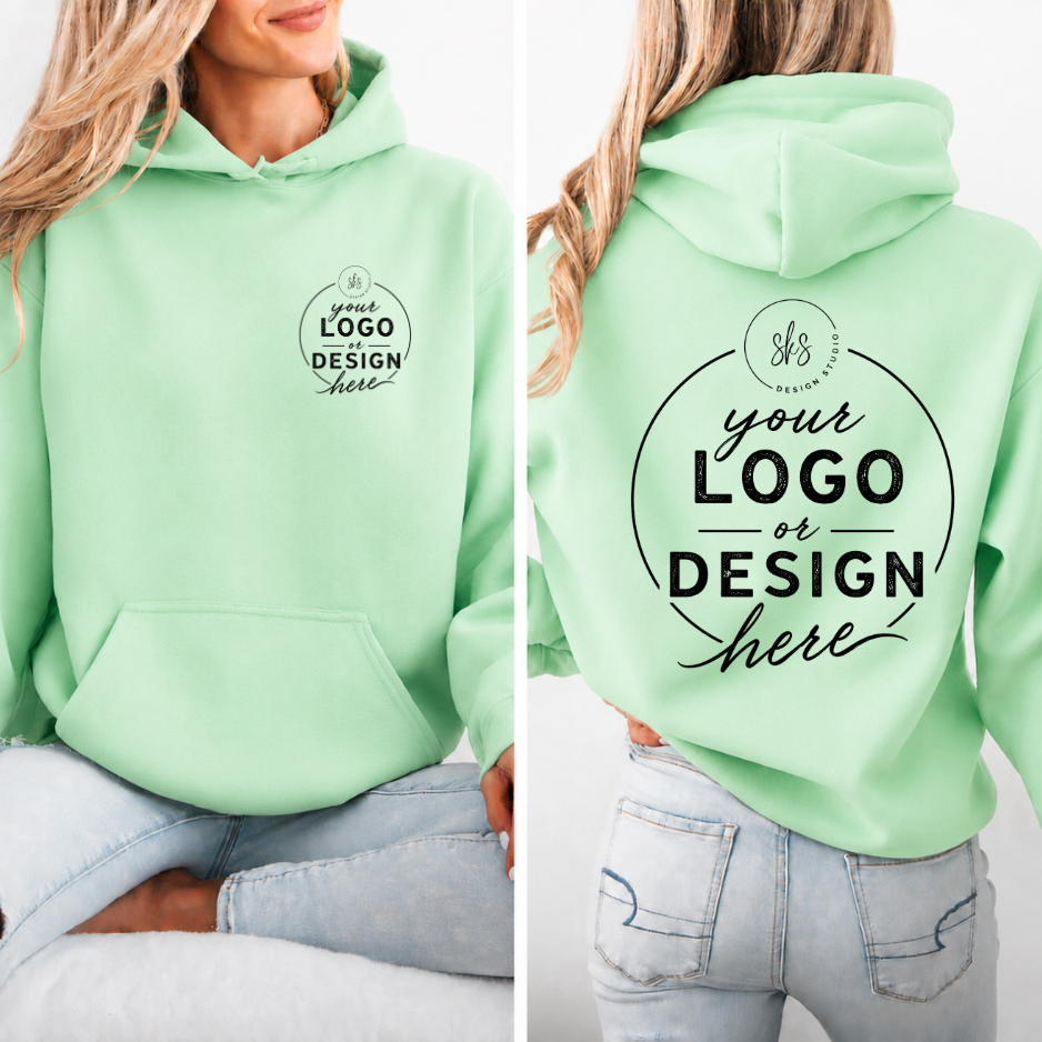 CUSTOM LOGO | Unisex Hoodie Sweatshirt [GILDAN]