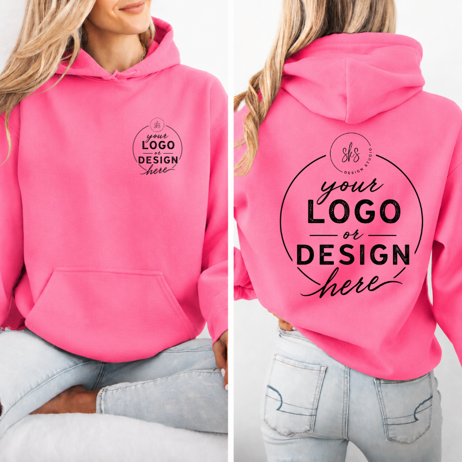 CUSTOM LOGO | Unisex Hoodie Sweatshirt [GILDAN]