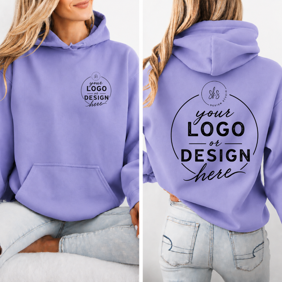 CUSTOM LOGO | Unisex Hoodie Sweatshirt [GILDAN]