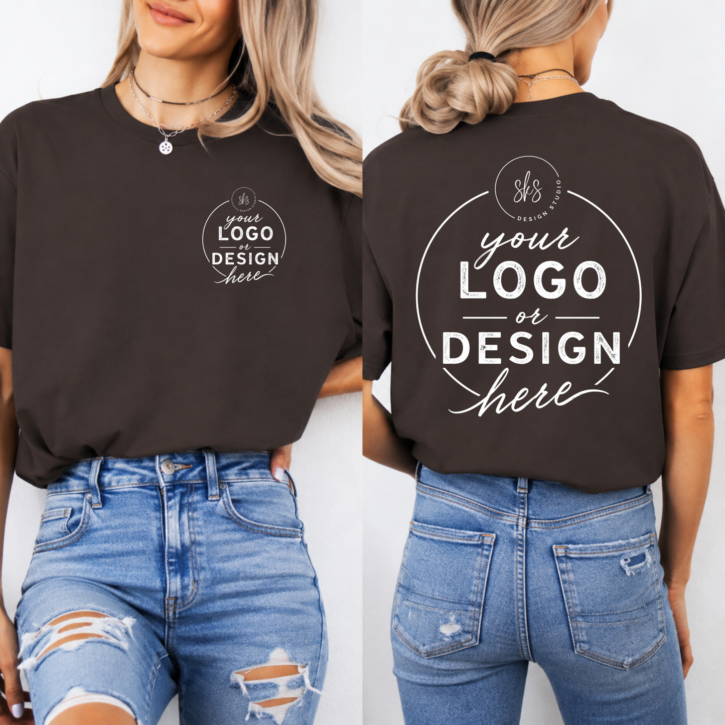 CUSTOM LOGO | Unisex T-Shirt [GILDAN]