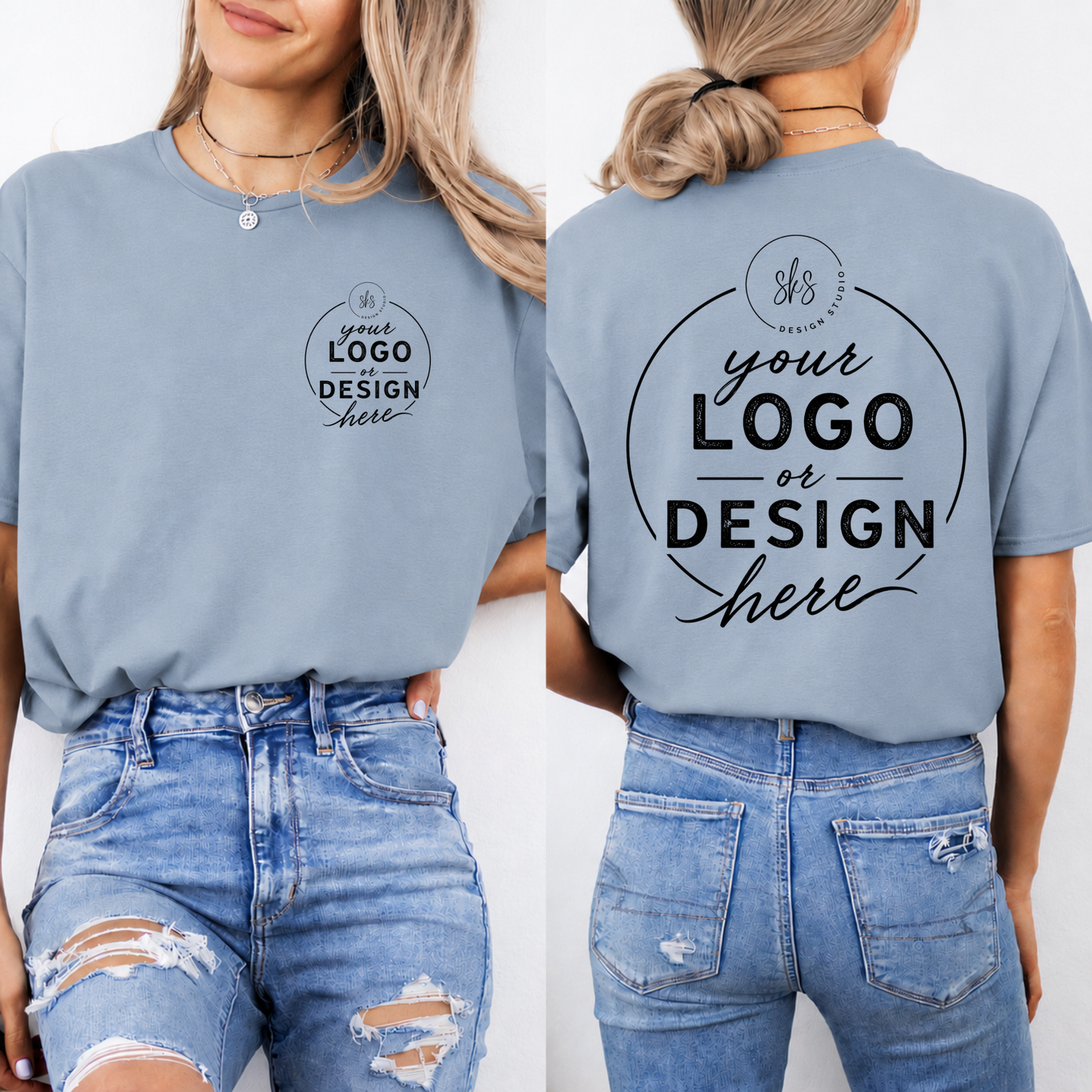 CUSTOM LOGO | Unisex T-Shirt [GILDAN]