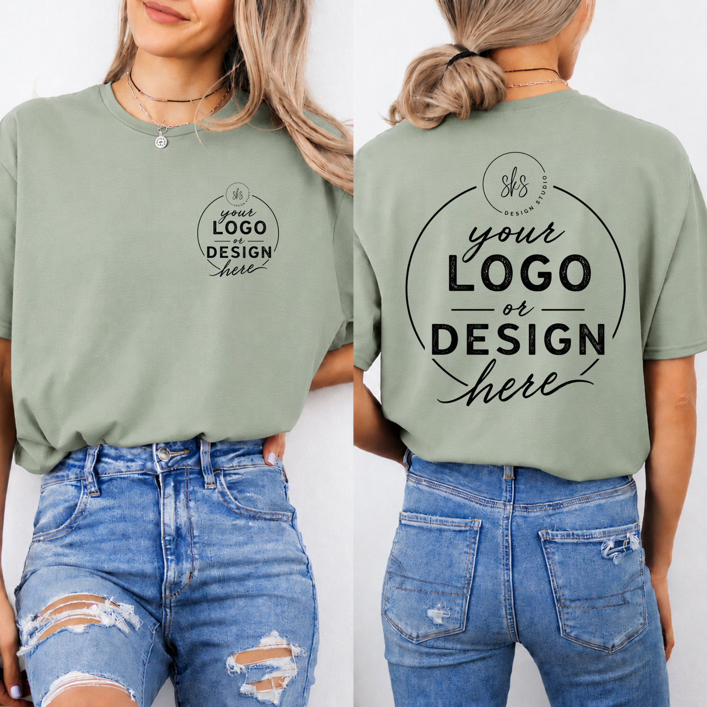 CUSTOM LOGO | Unisex T-Shirt [GILDAN]
