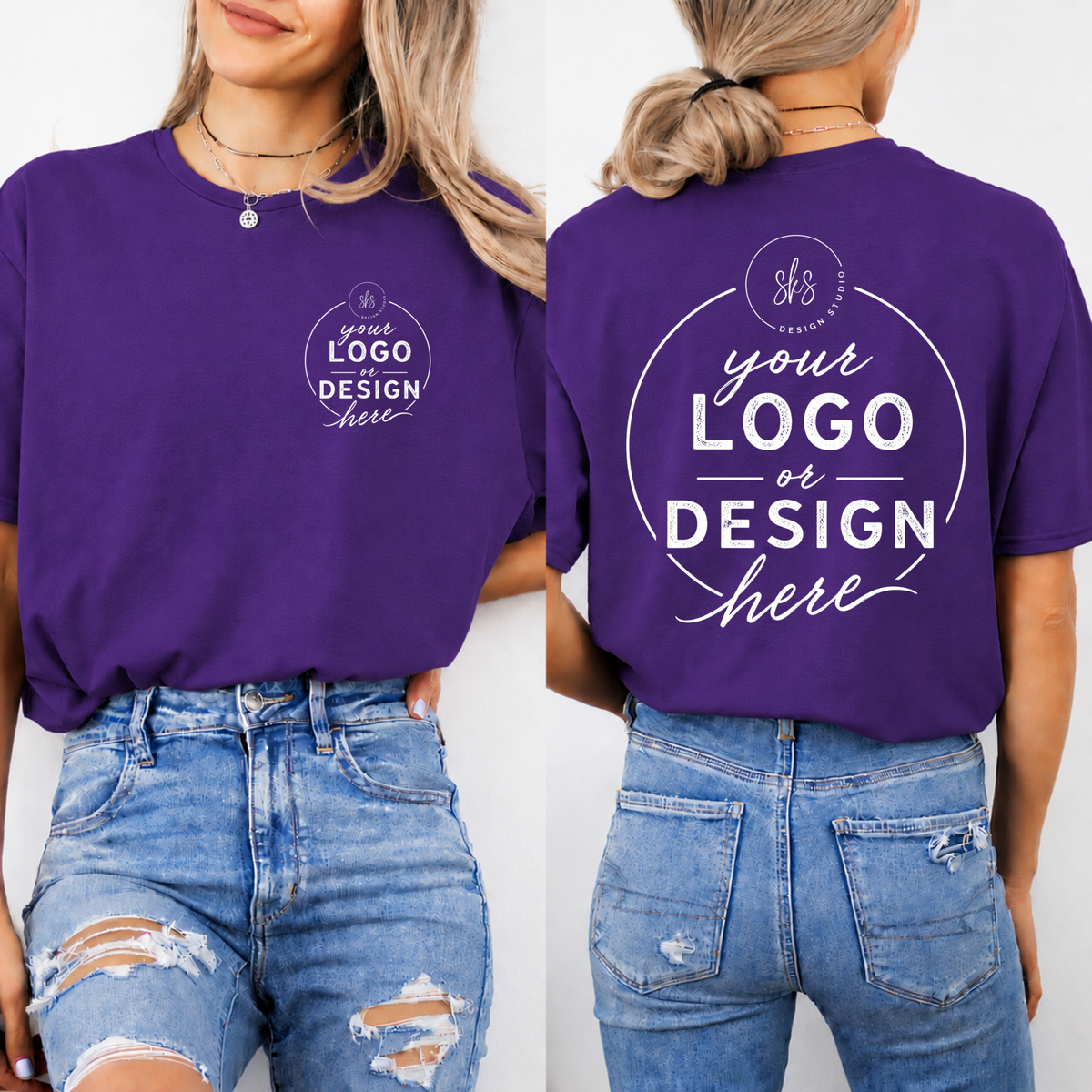 CUSTOM LOGO | Unisex T-Shirt [GILDAN]