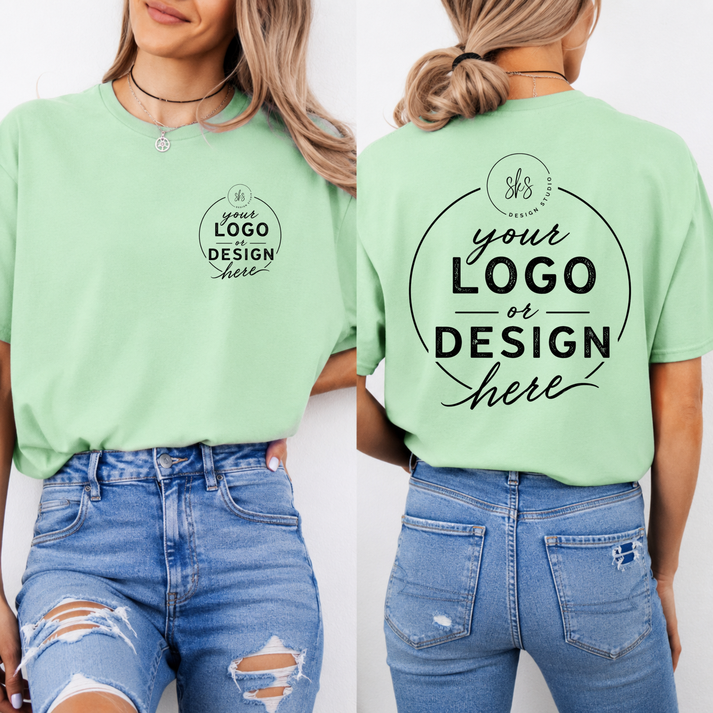 CUSTOM LOGO | Unisex T-Shirt [GILDAN]