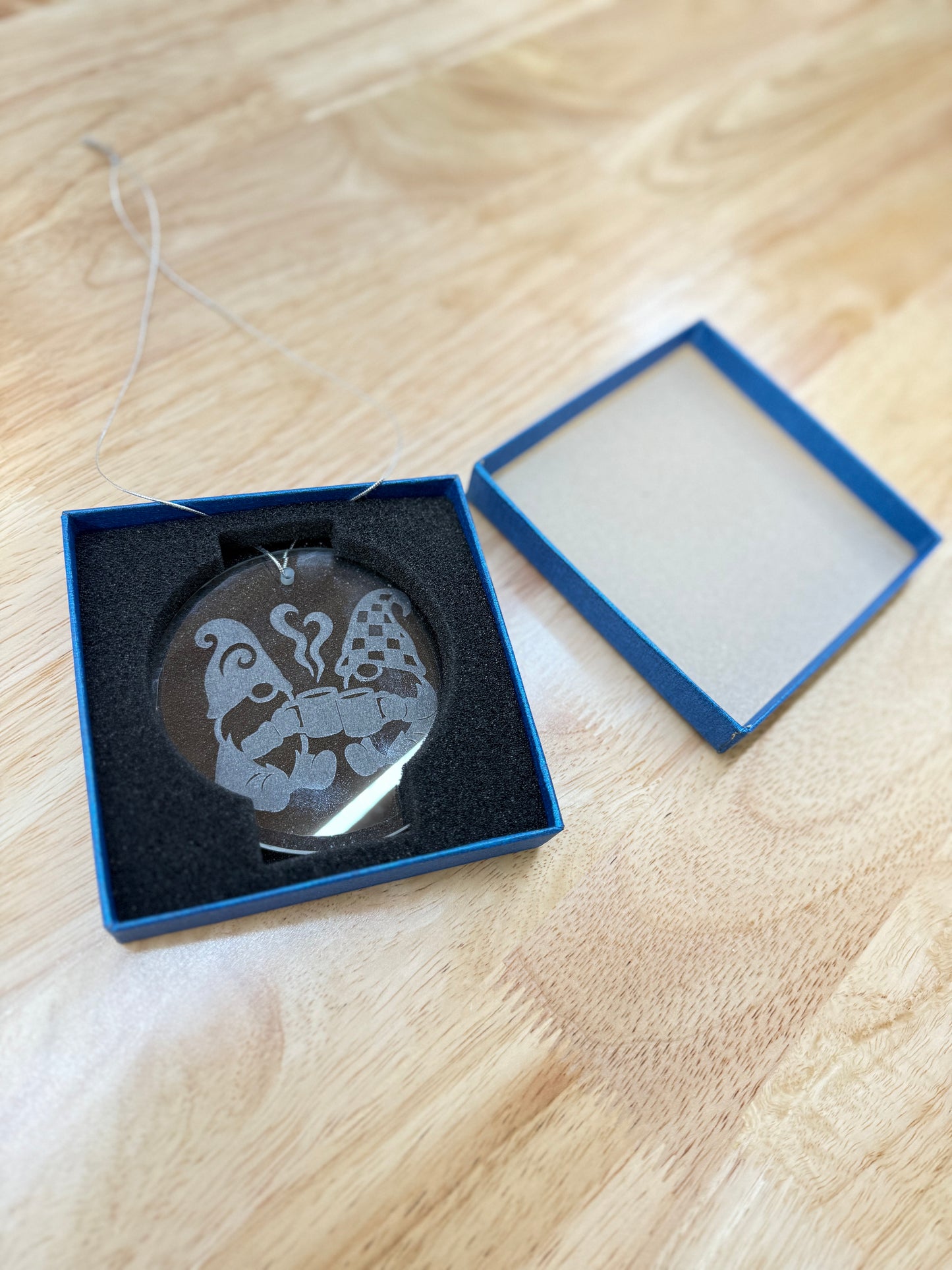 CUSTOM Logo | Crystal Ornament