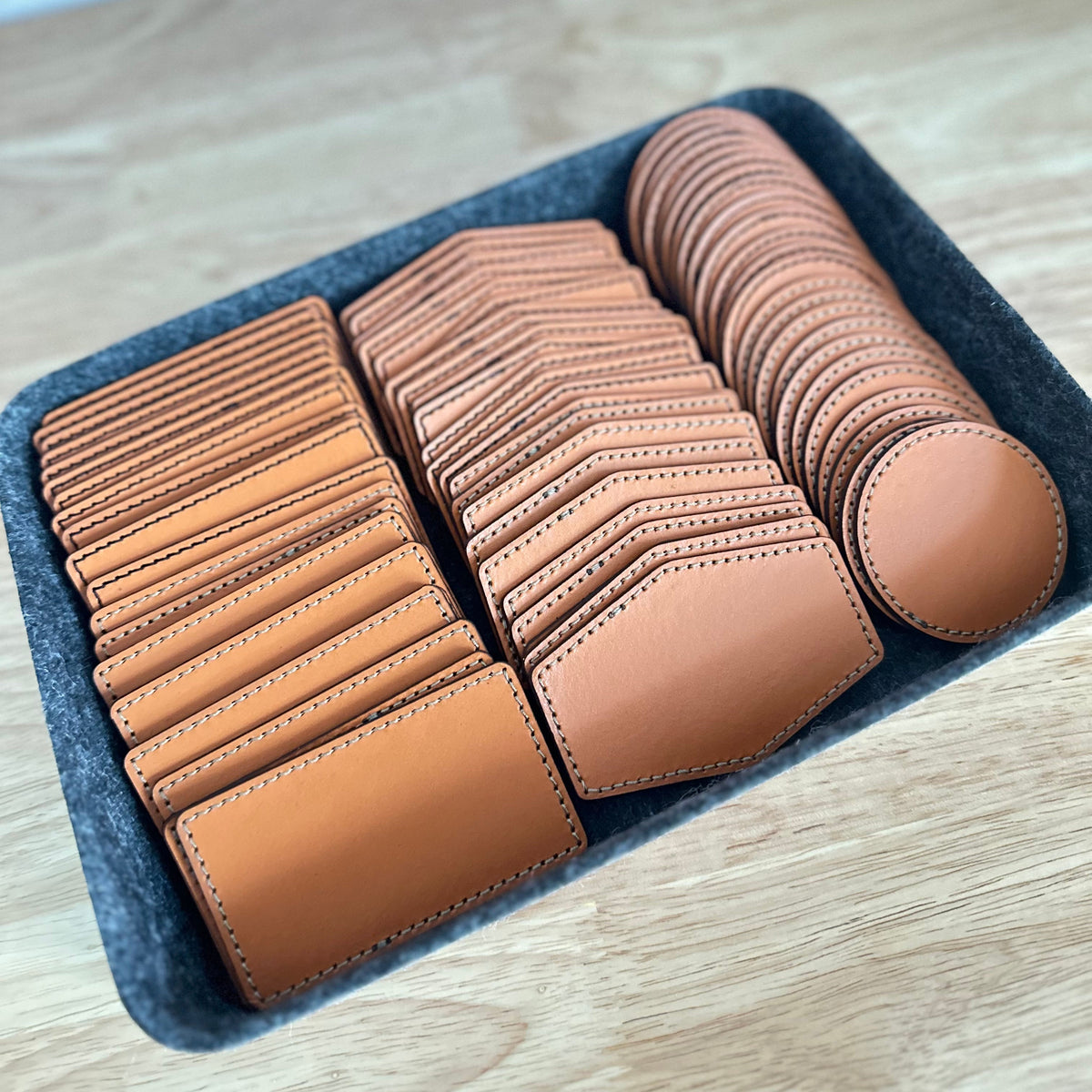 Blank Leather Hat Patches