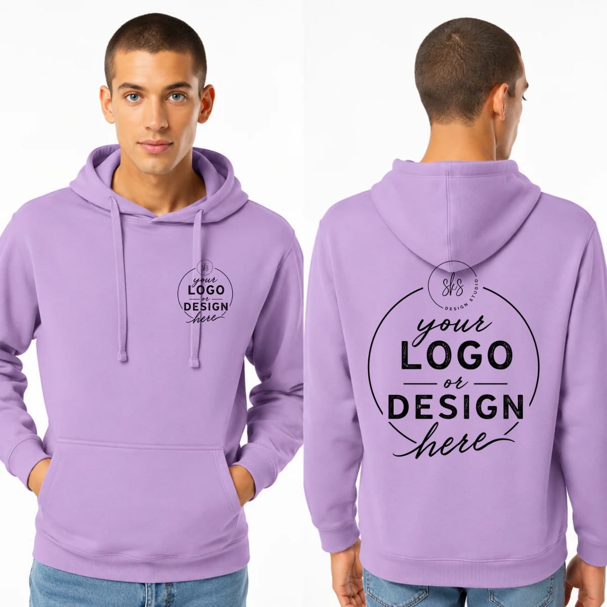 CUSTOM LOGO | Unisex Hoodie Sweatshirt [LAT]