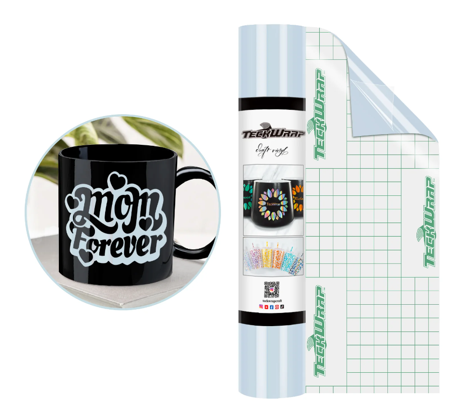 Teckwrap 001G Series Glossy Craft Vinyl 12" x 5' roll