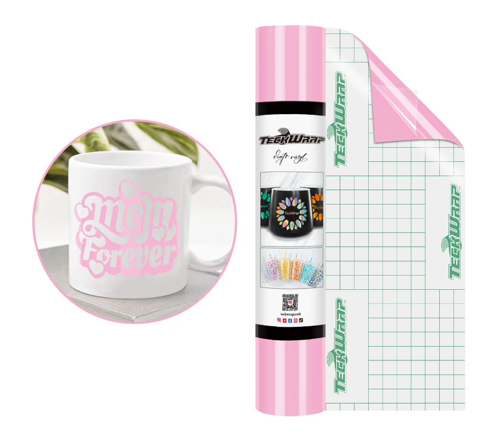 Teckwrap 001G Series Glossy Craft Vinyl 12" x 5' roll
