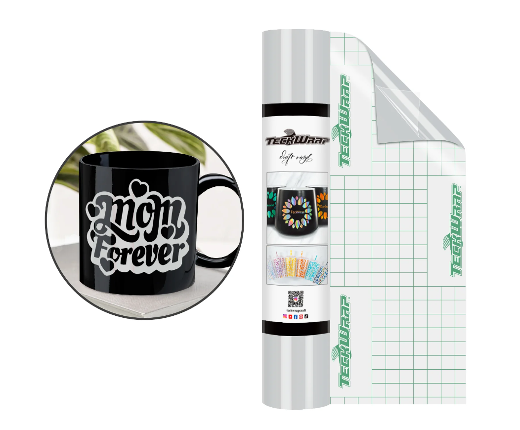 Teckwrap 001G Series Glossy Craft Vinyl 12" x 5' roll