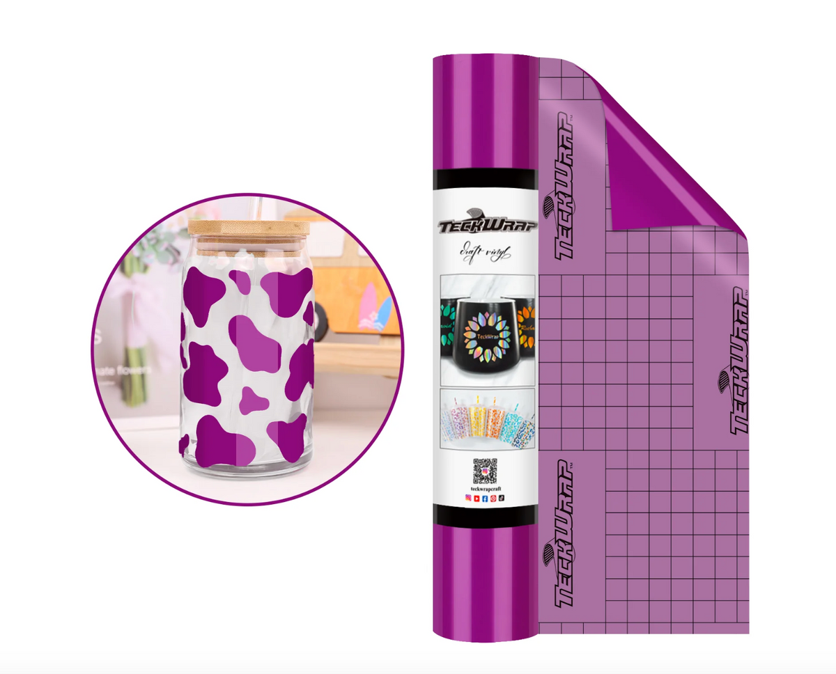 Teckwrap 001 Economical Series Craft Vinyl 12" x 5' roll