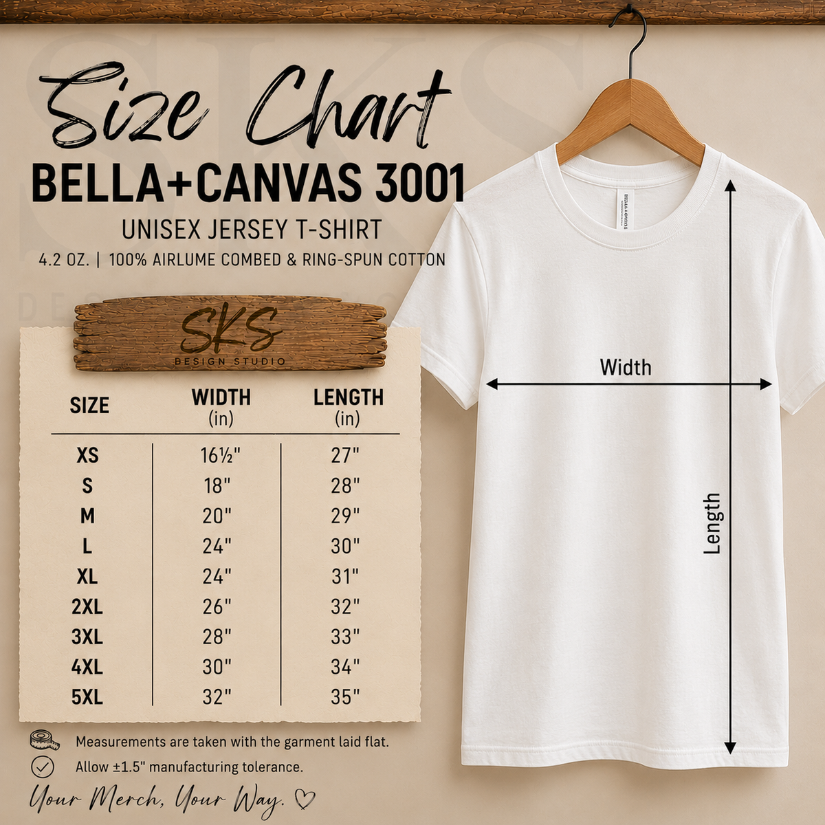 CUSTOM LOGO | Unisex T-Shirt [BELLA CANVAS]